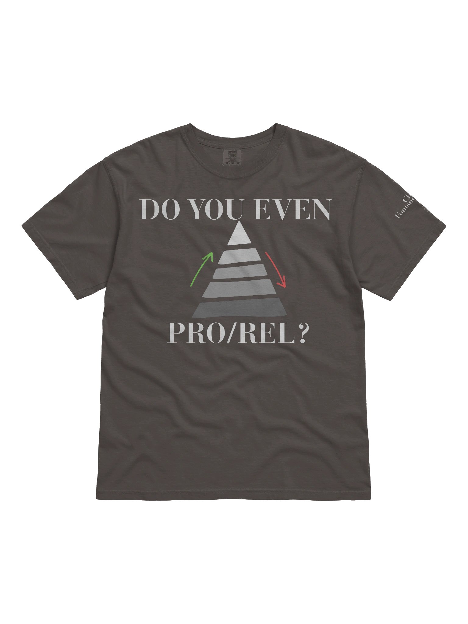 Do You Even Pro/Rel Grey Comfort Tee product image (1)