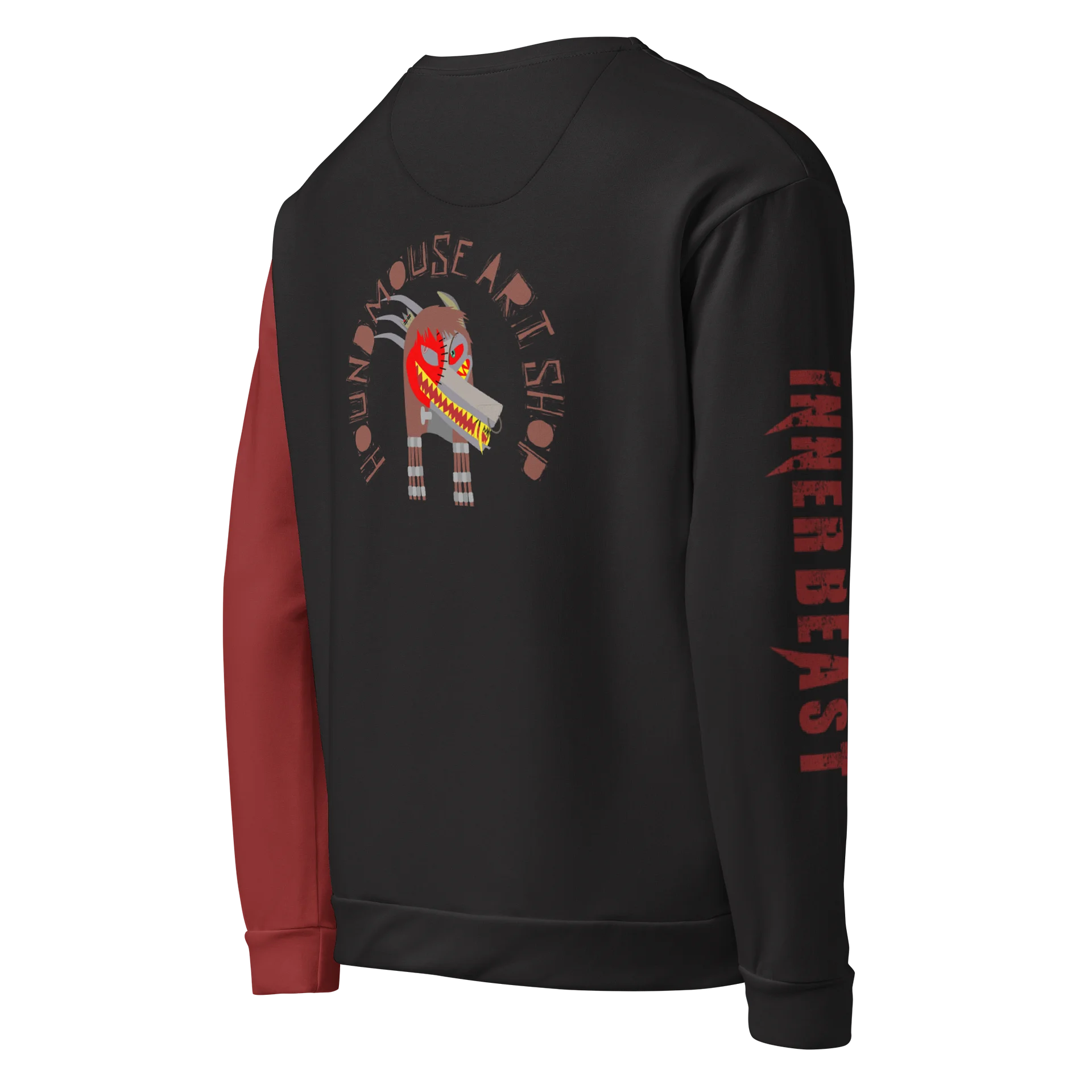 Inner Beast All-Over Print Unisex Sweatshirt by Houndmouse Art product image (5)