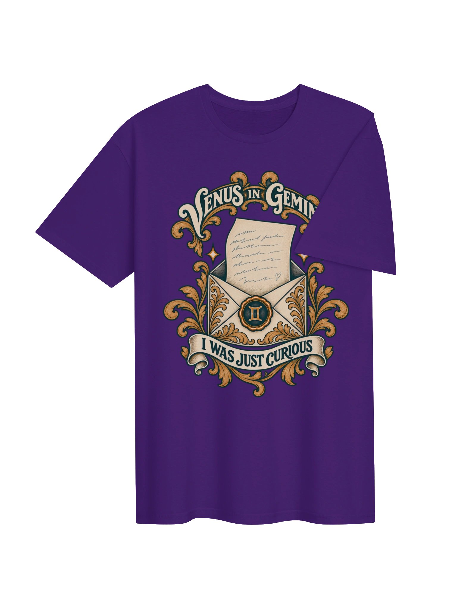 Venus in Gemini I Was Just Curious Tee product image (4)