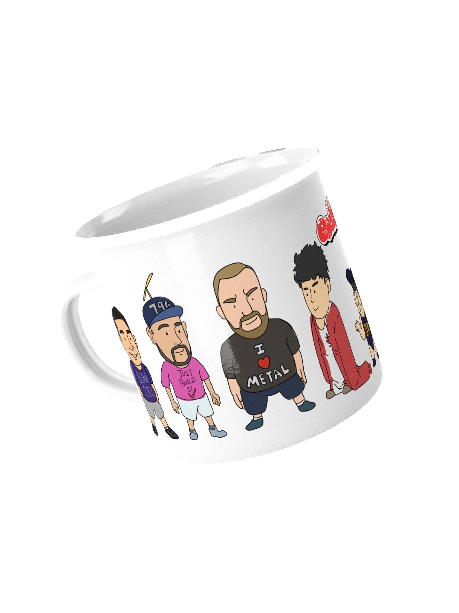 enablers animated Adventure Enamel Mug product image (4)