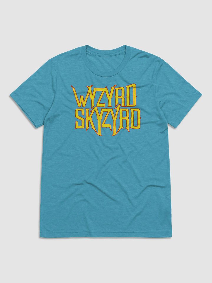 Wyzyrd Skyzyrd Logo Aqua Tri-blend Tee product image (1)