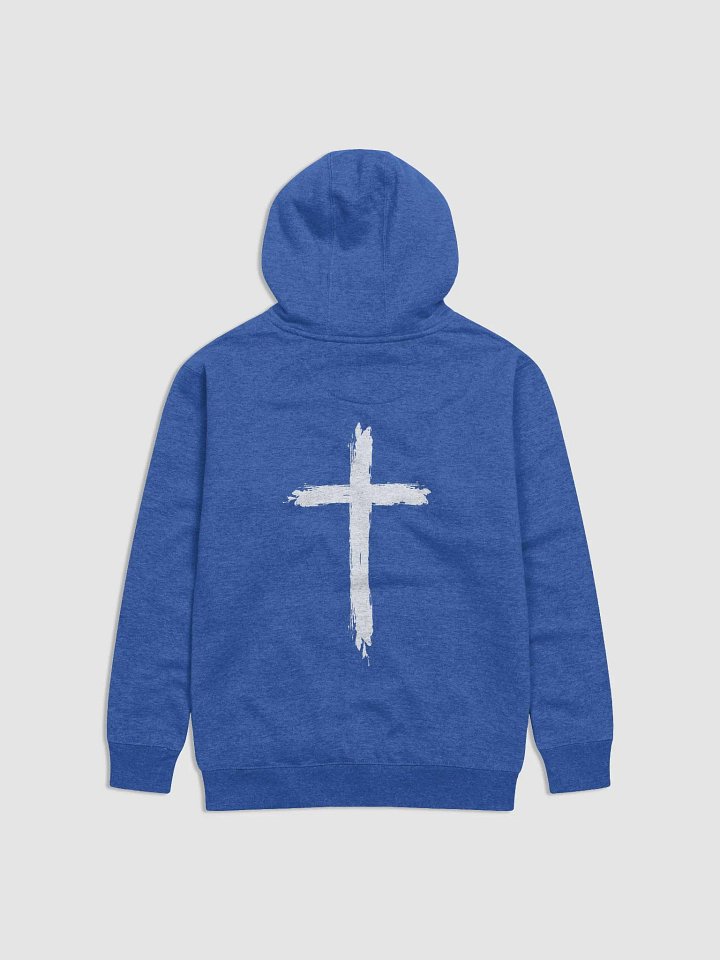 Born Again Unisex Premium Hoodie (Royal Blue) product image (2)