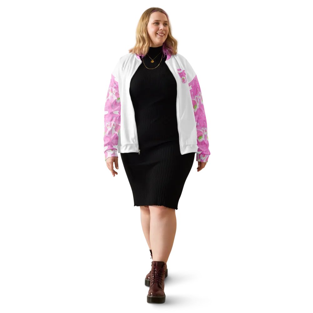 Strawberry Milk Bomber Jacket product image (5)
