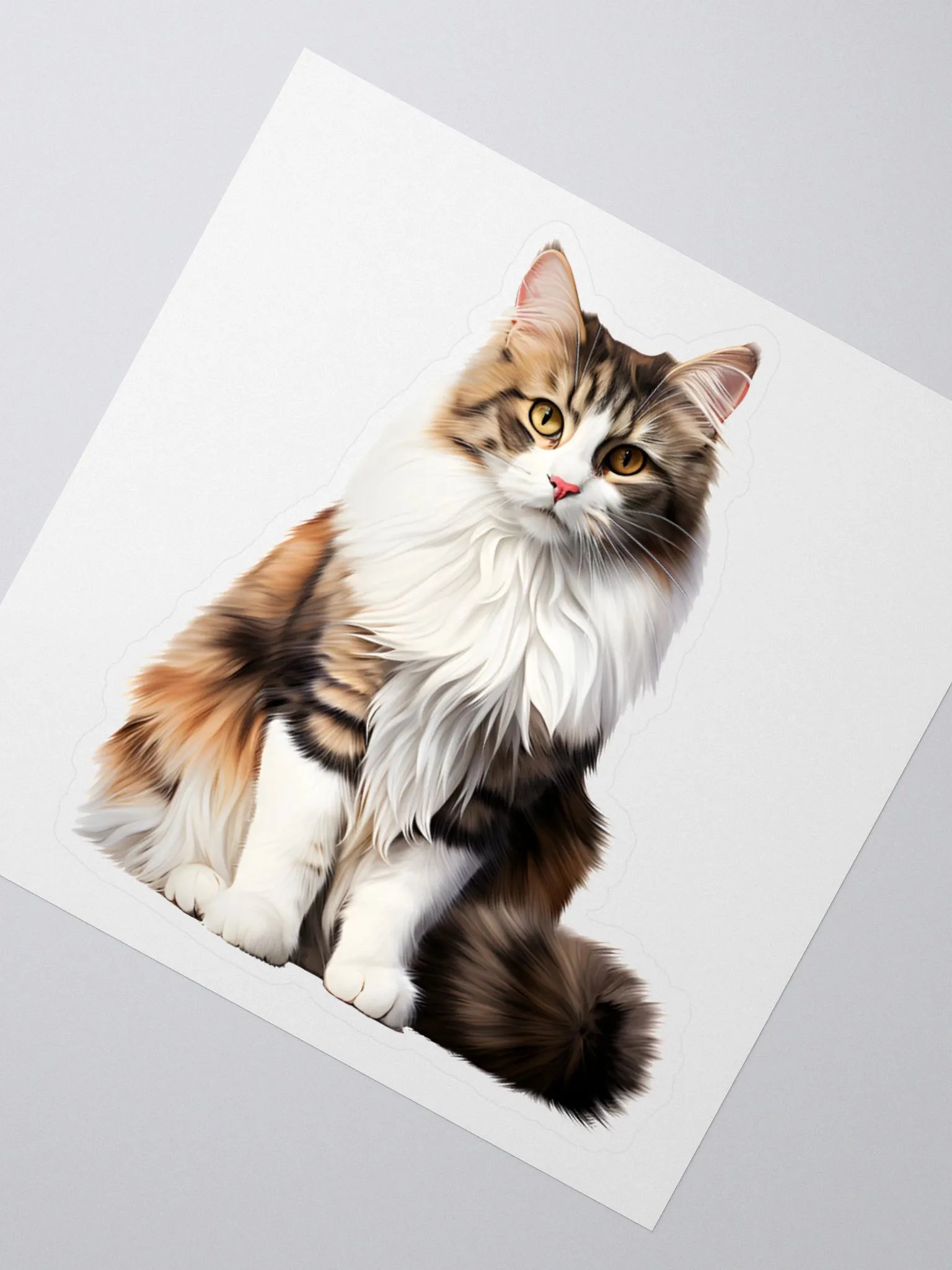 Whiskered Wonders Sticker product image (2)