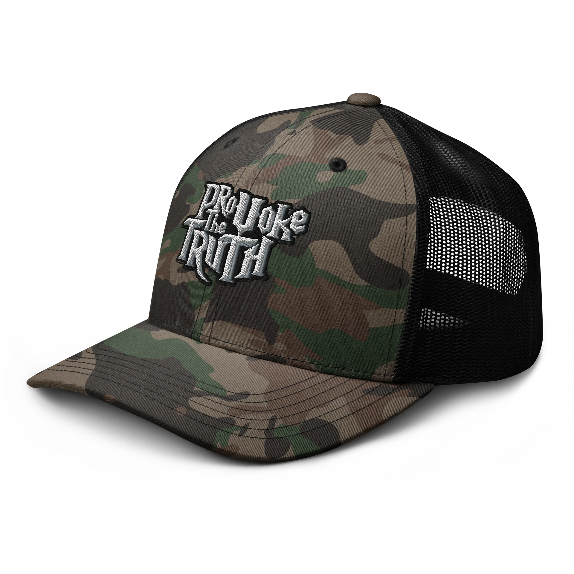 PTT Camo Trucker Hat product image (6)