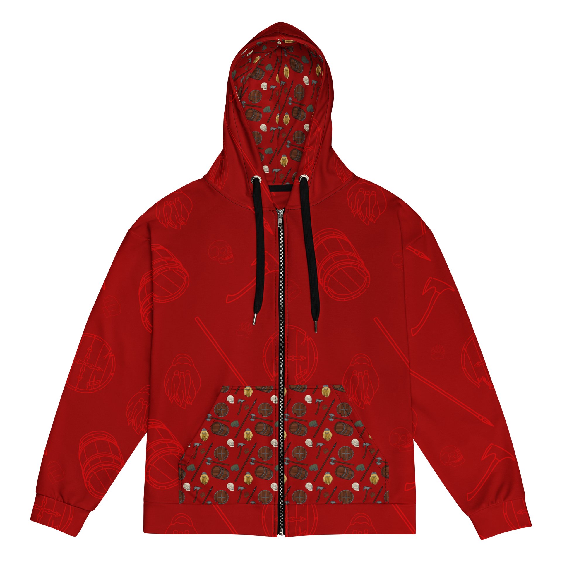 Barbarian Zip-up Hoodie product image (1)