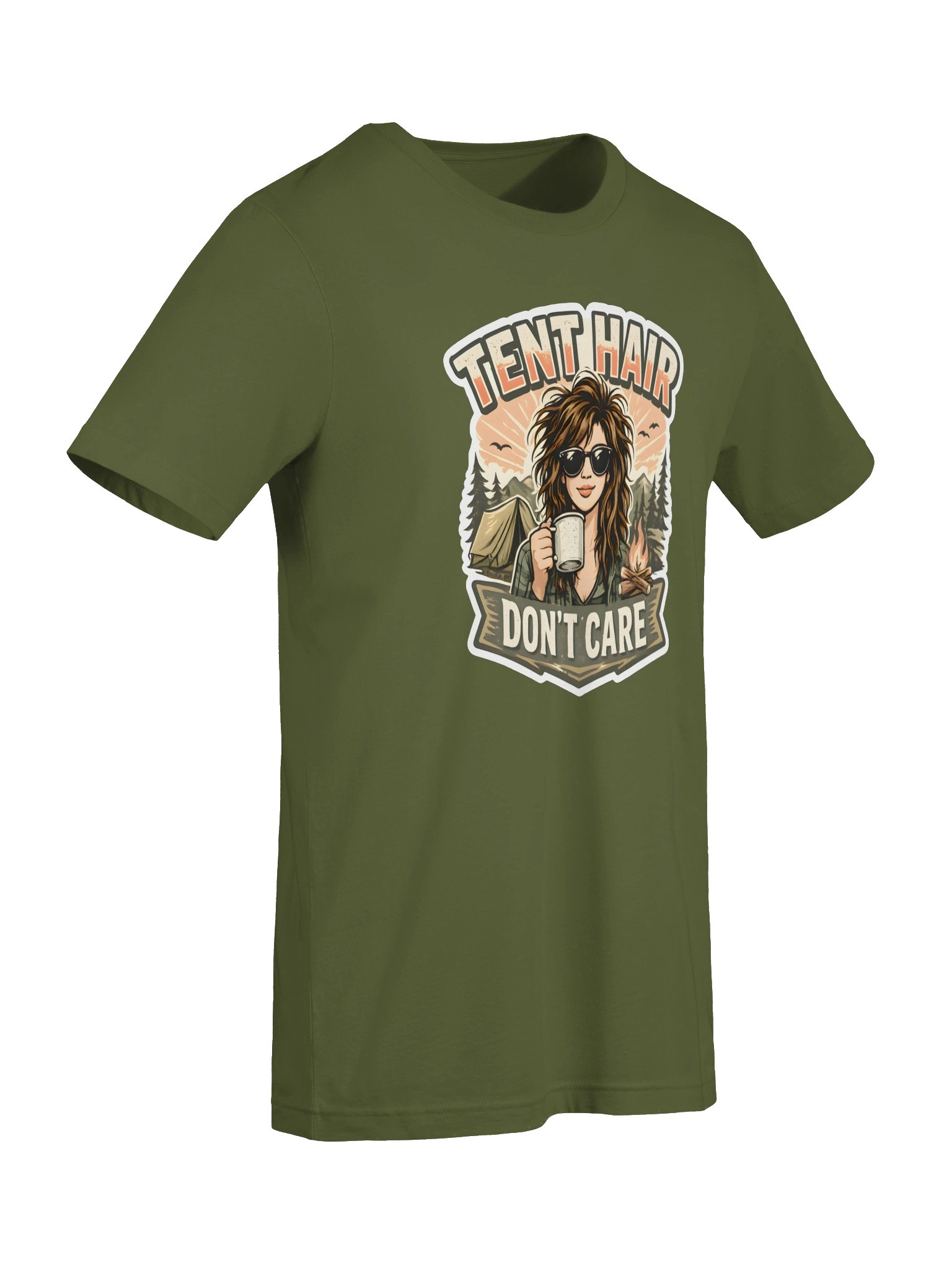 Tent Hair, Don’t Care Camping Tee product image (34)