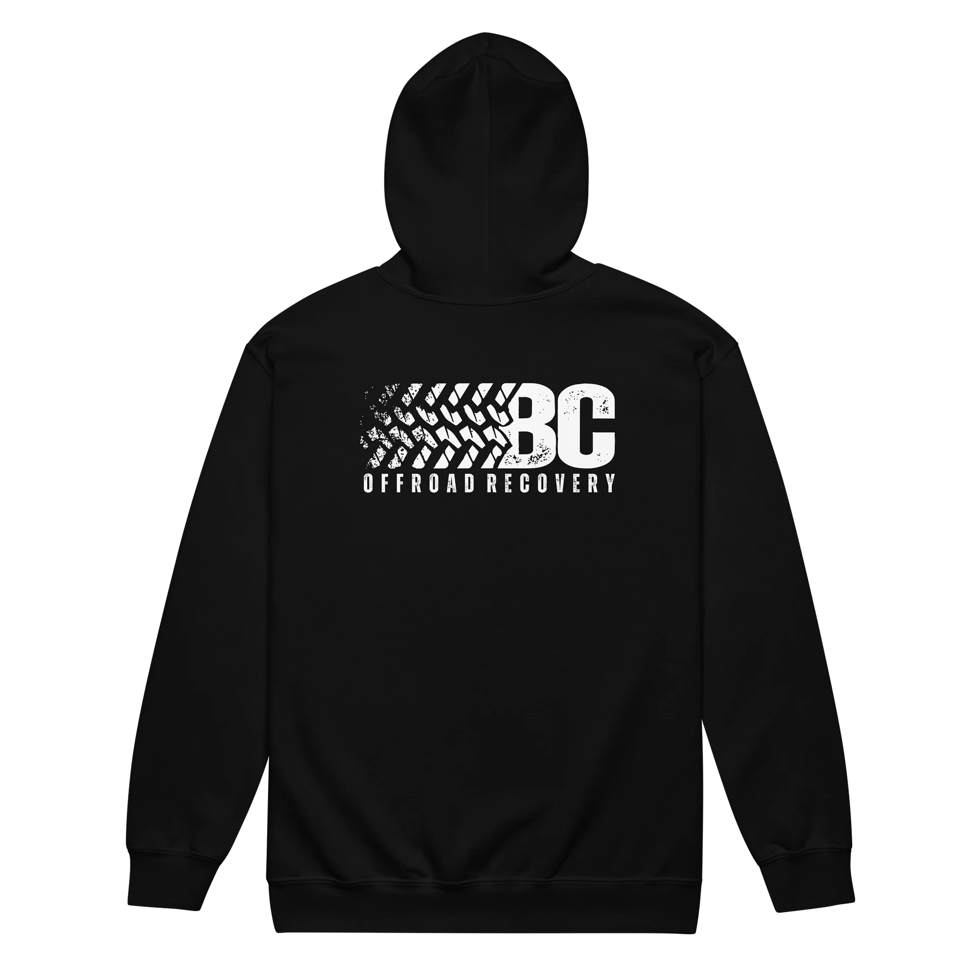 BC Off-Road Recovery Zip Hoodie — White Logo product image (4)
