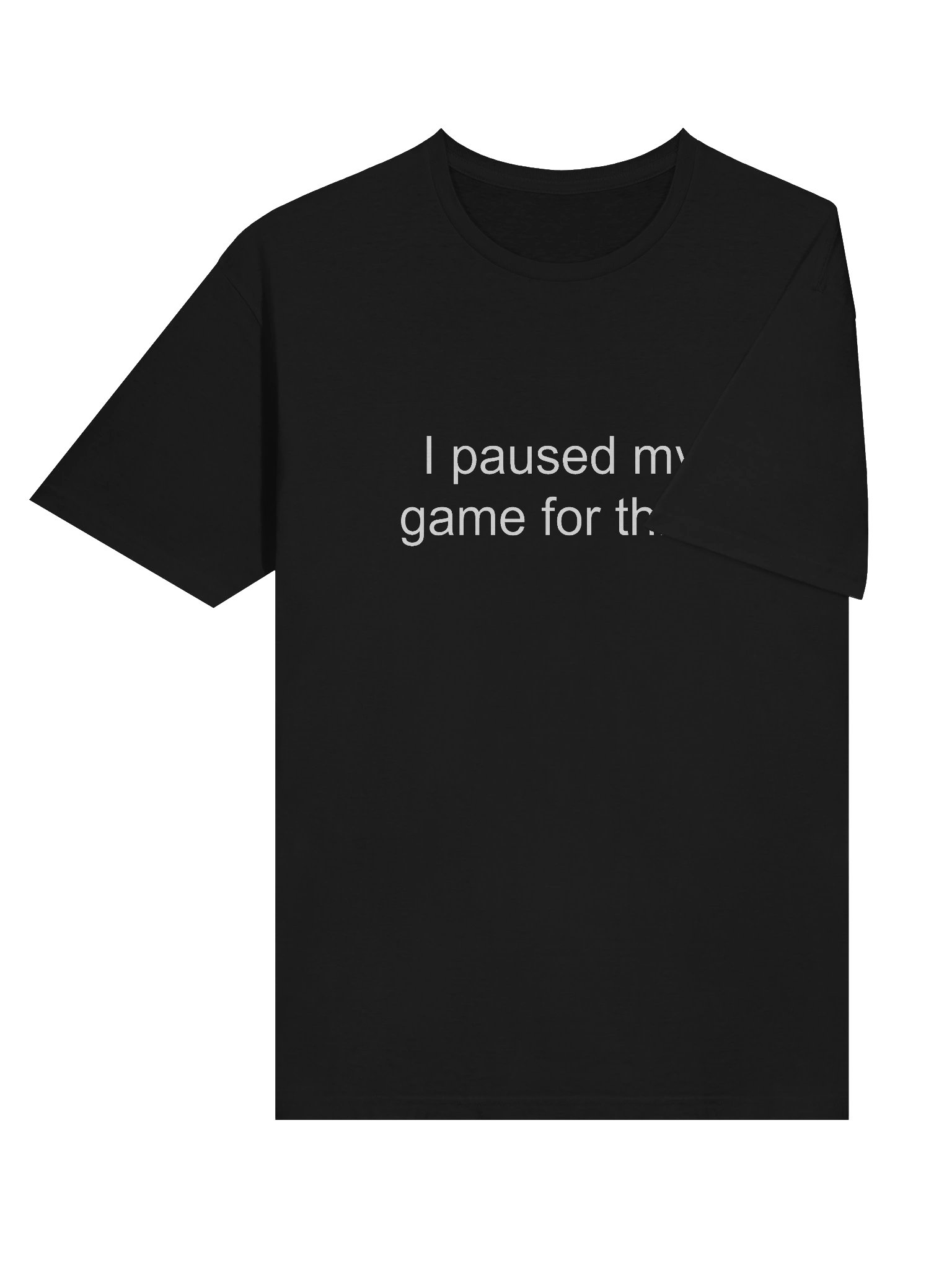 Game Pause Statement Tee product image (48)