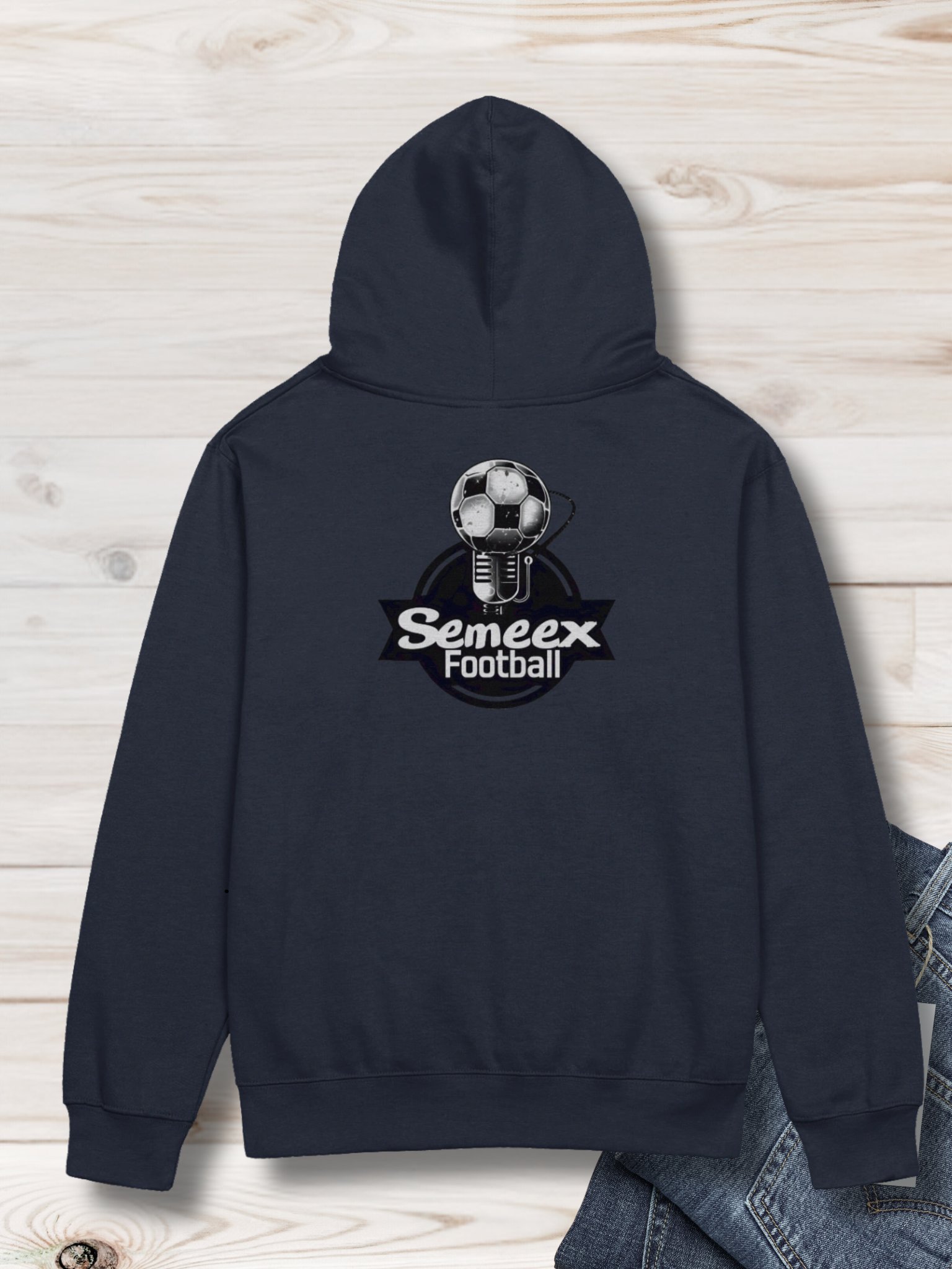 Semeex Football Logo Independent Trading Co. Midweight Hoodie product image (2)