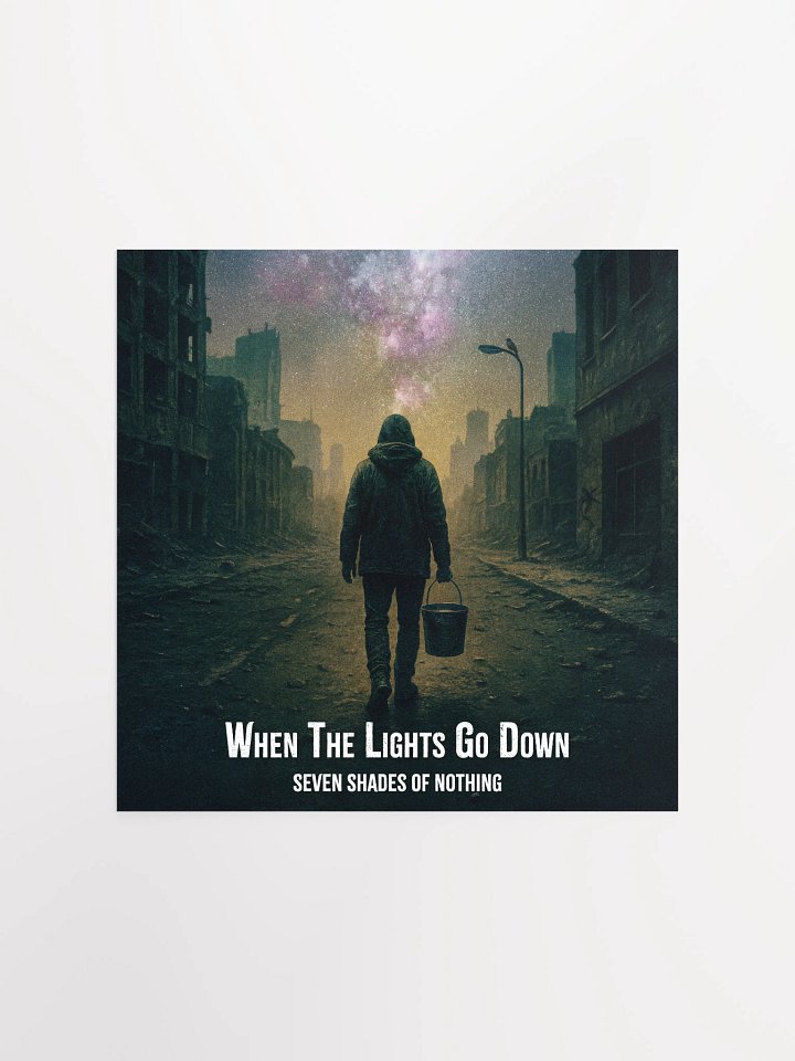 When The Lights Go Down | Original Single Artwork – Enhanced Matte Paper Poster product image (1)