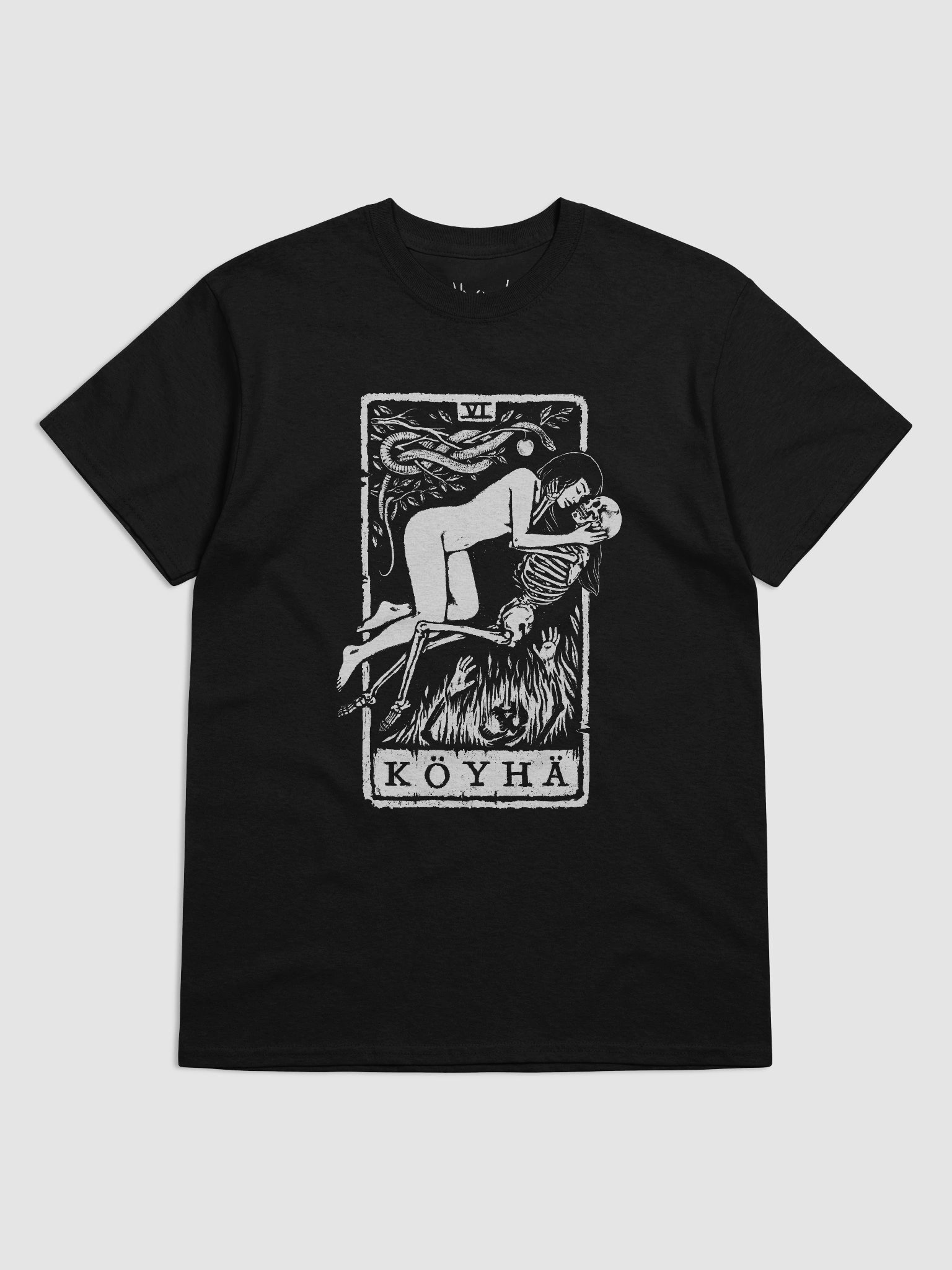 TAROT MUSTA T-PAITA product image (5)