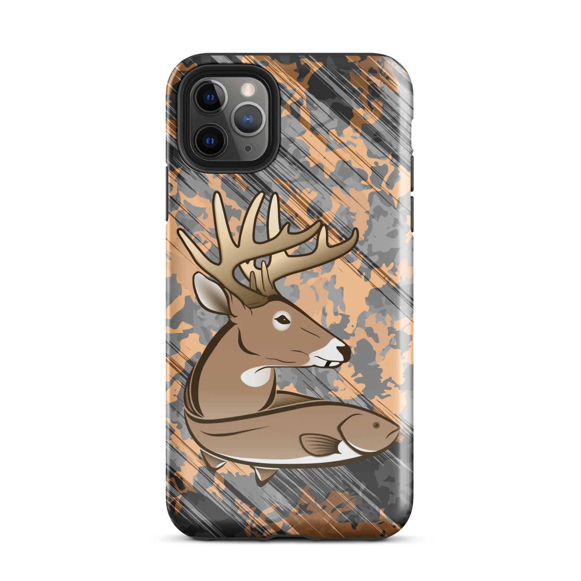 Orange Camo Brown iPhone Case product image (26)