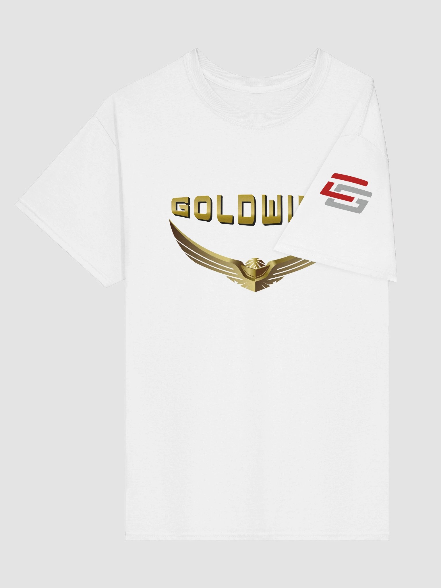 Gold and Bold Goldwing T-Shirt (Big Front) product image (15)