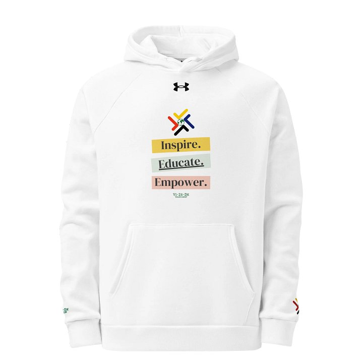 Inspire. Empower. Educate. Premium Unisex Under Armour® Hoodie product image (1)
