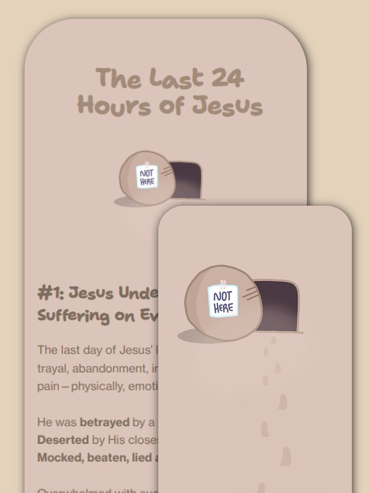 The Last 24 Hours of Jesus' Life product image (1)