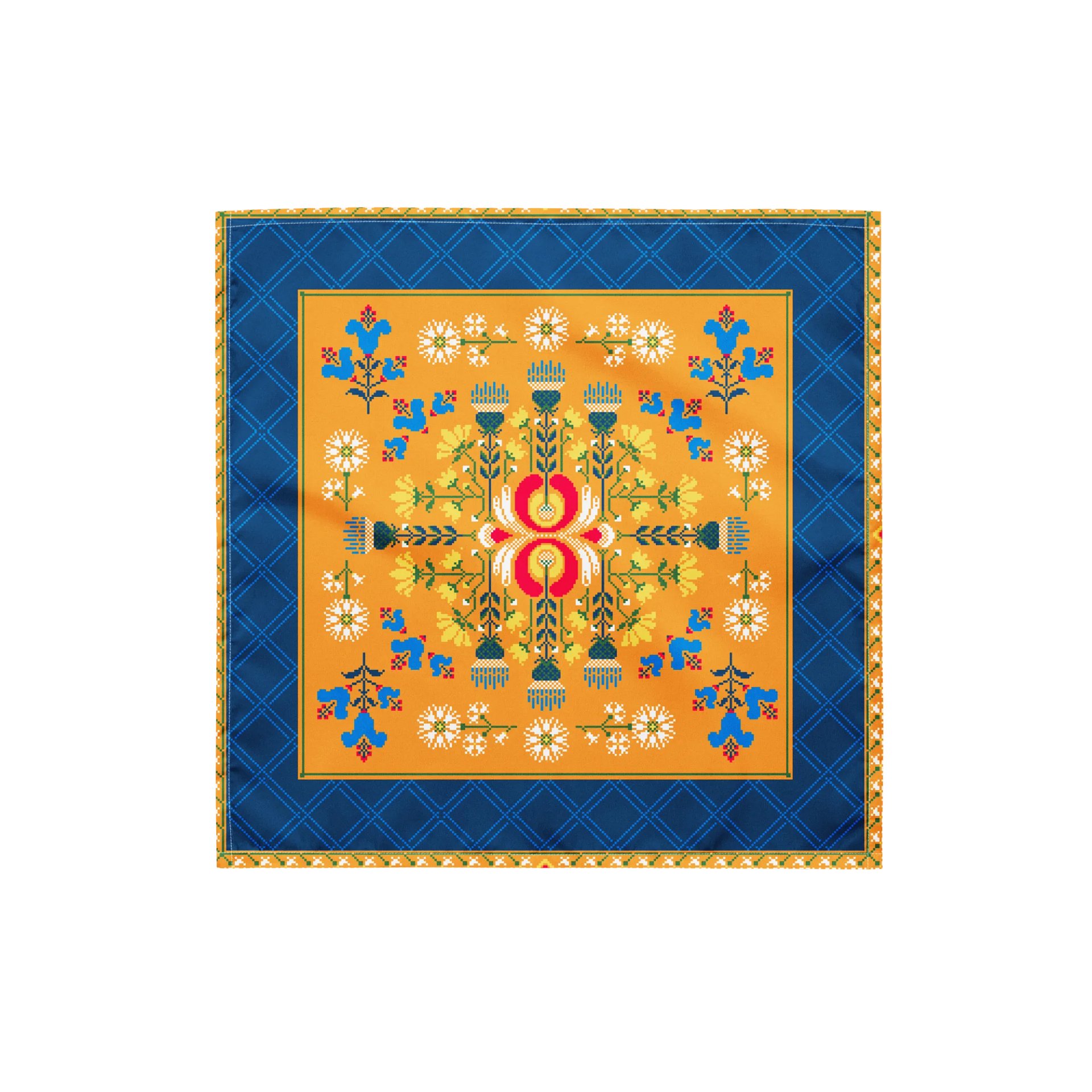 Scandinavian Floral All-Over Bandana product image (1)