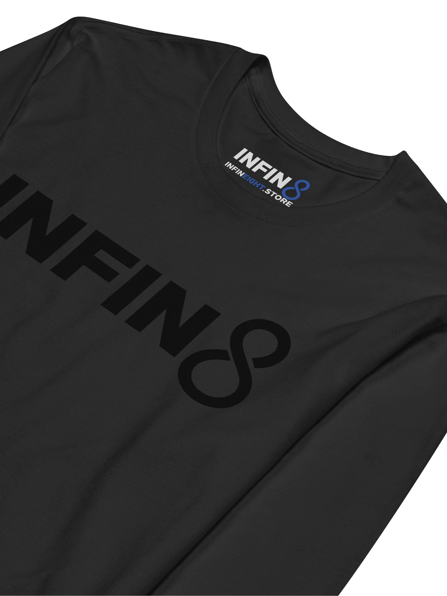 INFIN8 New Style Logo Long Sleeve T-Shirt | Stealth Collection product image (3)