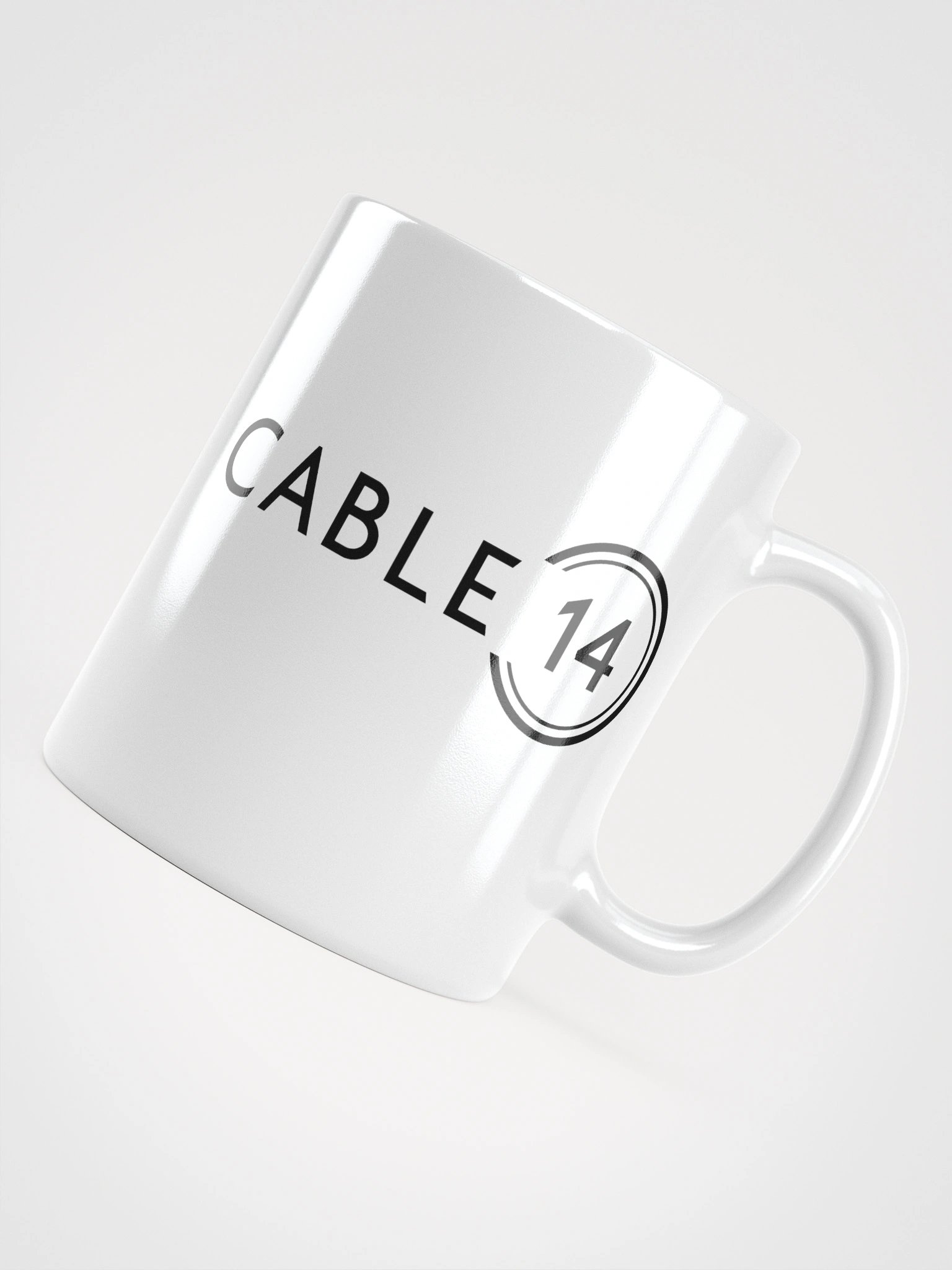 CABLE 14 (Black Logo) Mug 11oz product image (4)