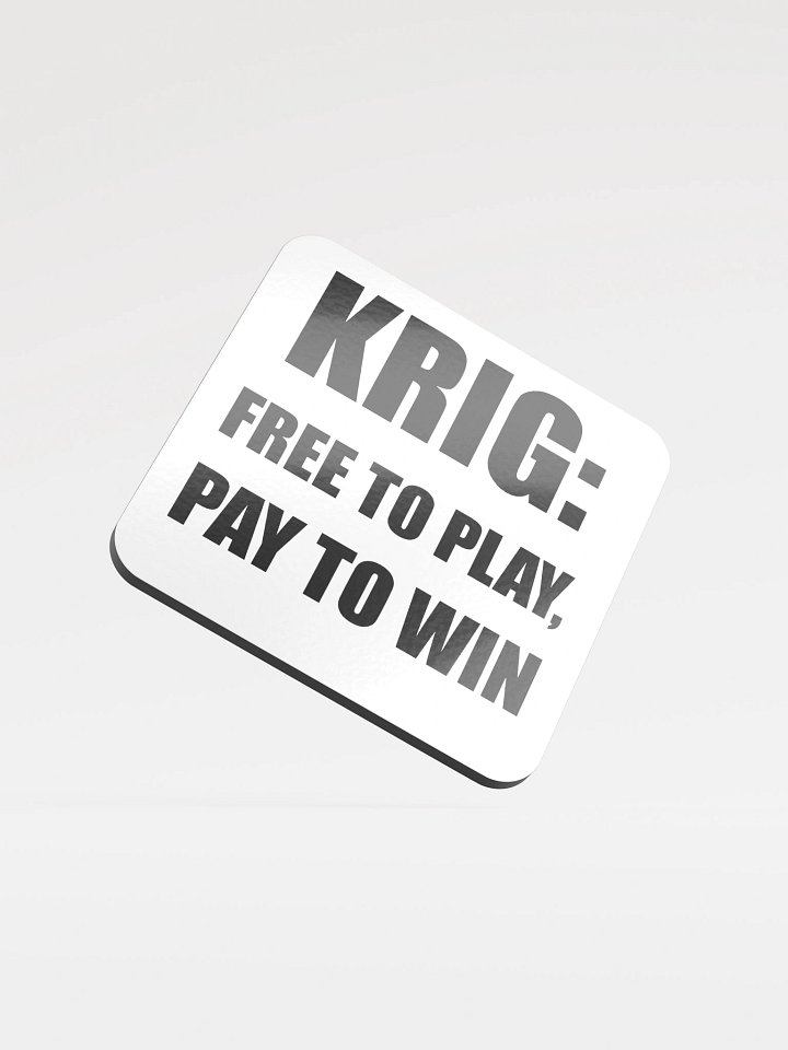 Krig: free to play, pay to win (underlägg) product image (1)