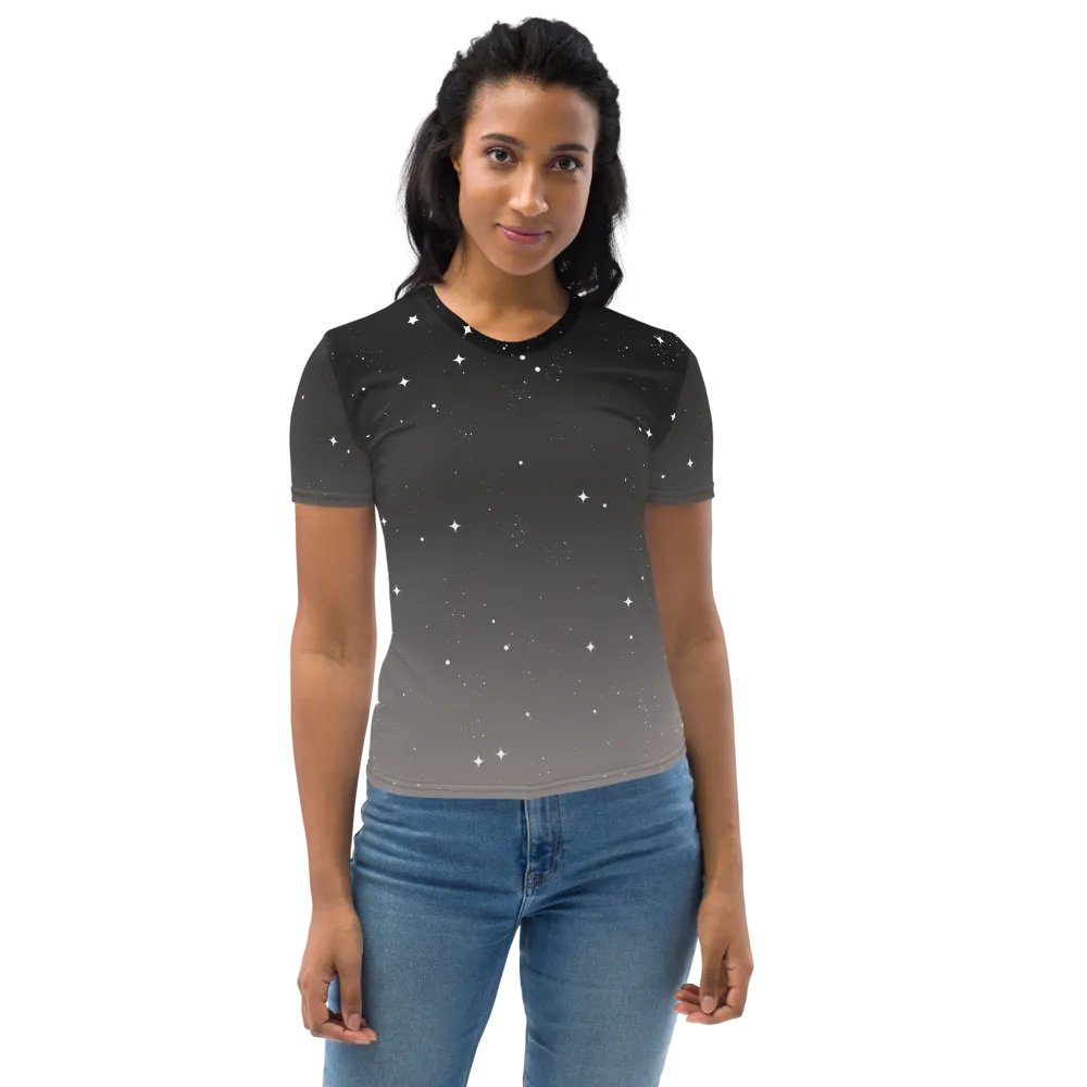 Starry Sky Night Women's T-Shirt product image (10)