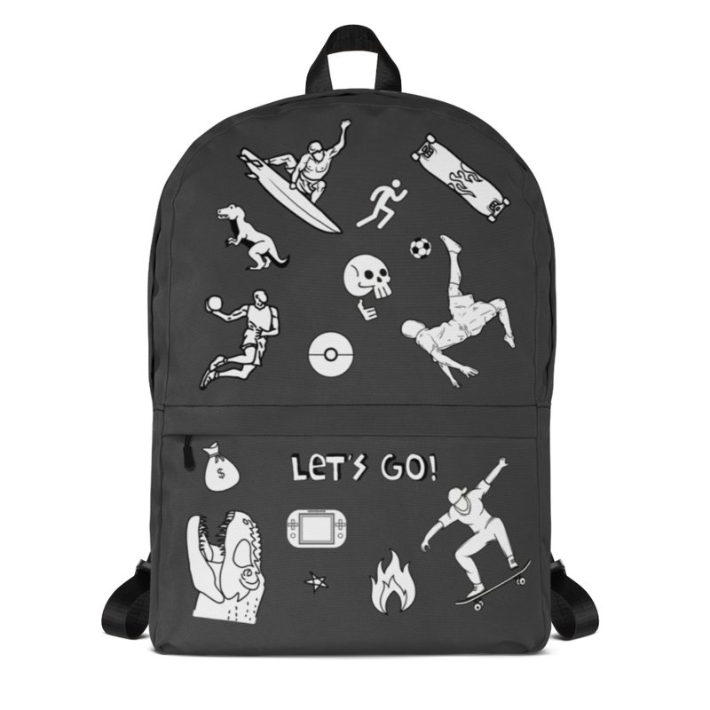 Conor Backpack -Charcoal product image (1)