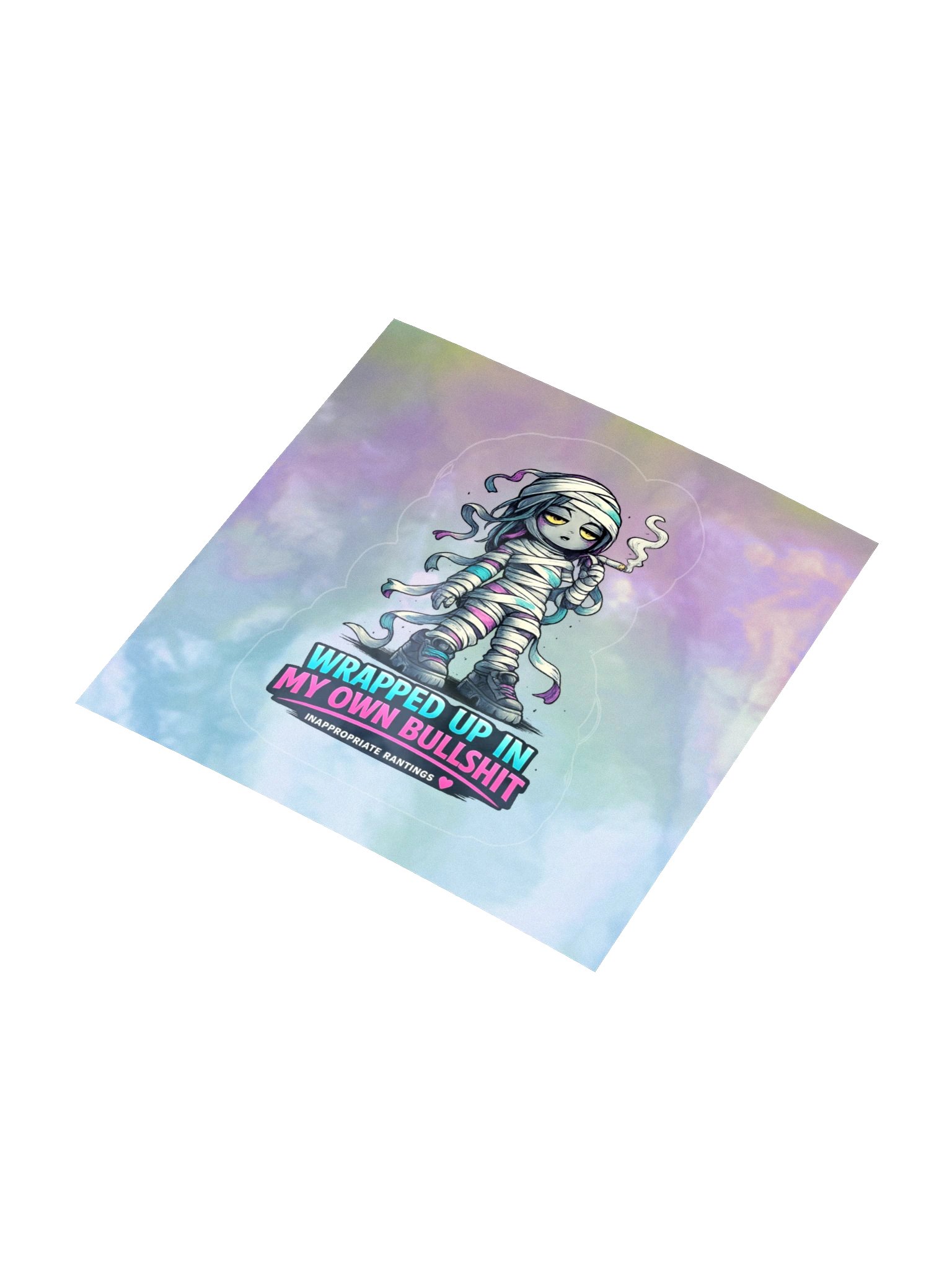 Wrapped Up In My Own Bullshit Sticker Sheet product image (3)