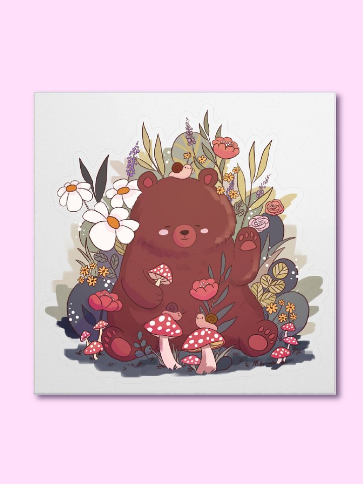 Cute Bear Sticker product image (2)