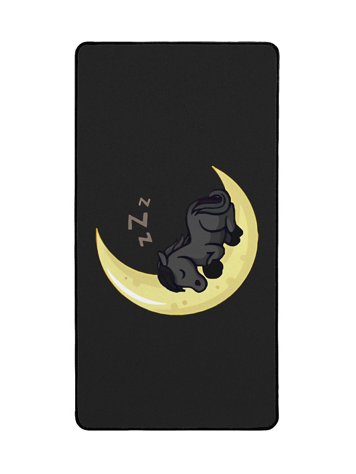 Sleepy Moon Desk Mat 15.5" x 31.5" product image (2)