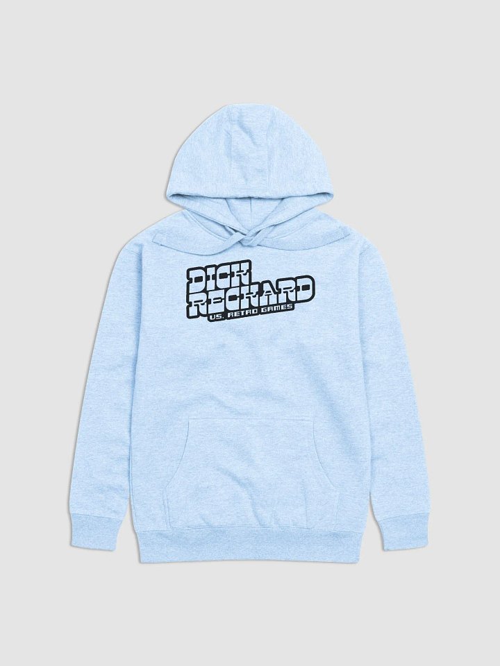 Dick Reckard vs Retro Games MonoBlack Logo Unisex Hoodie product image (2)