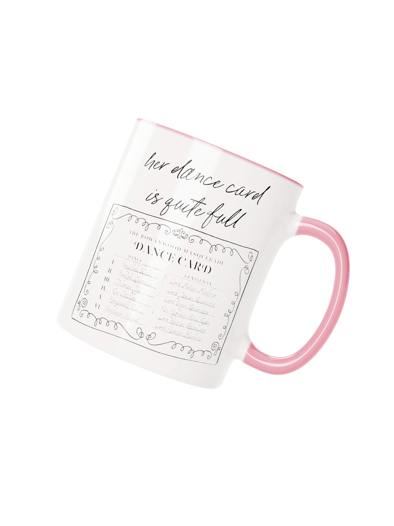 Dance Card Mug product image (6)