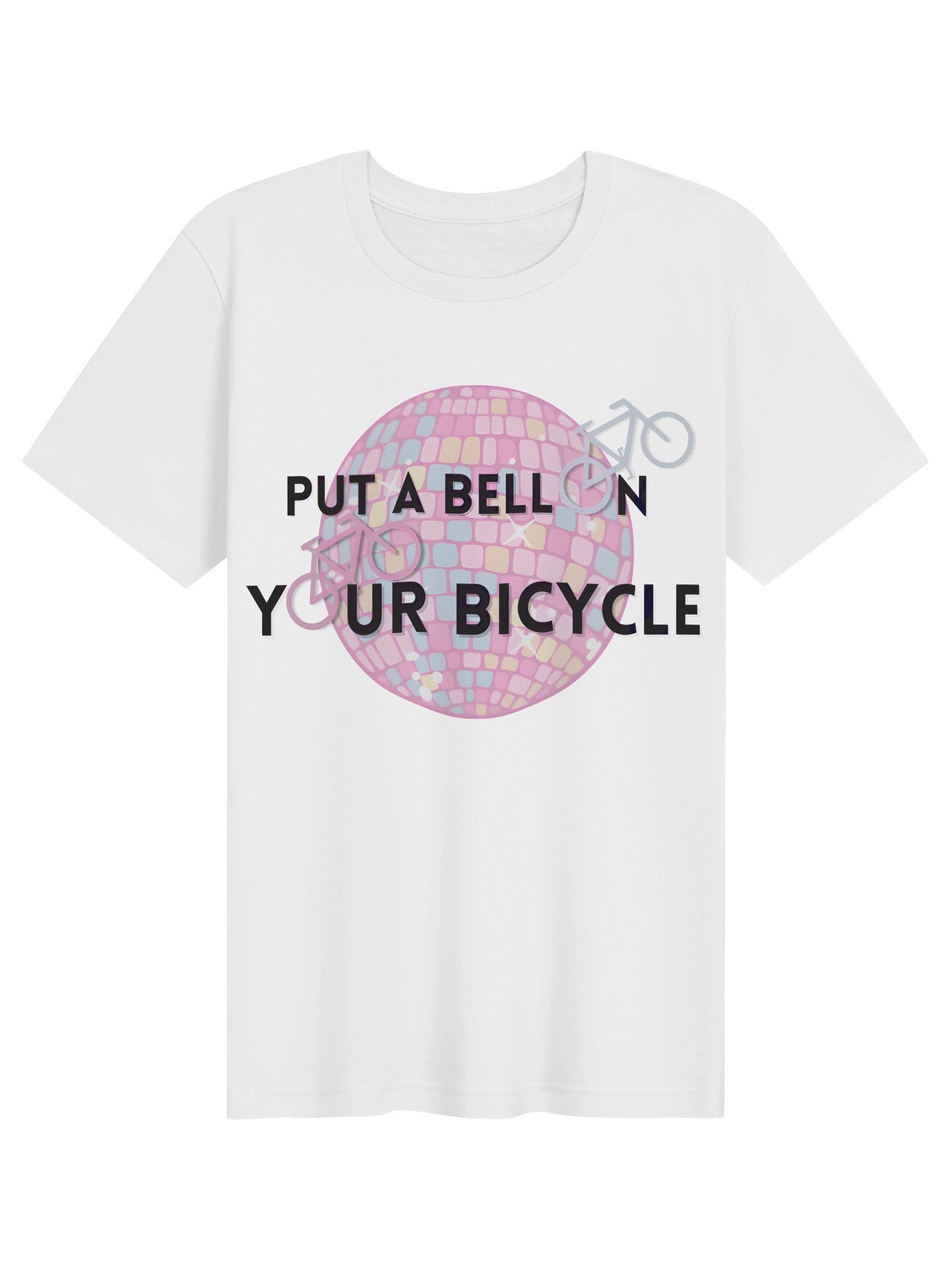 PUT A BELL ON YOUR BICYCLE TEE product image (1)