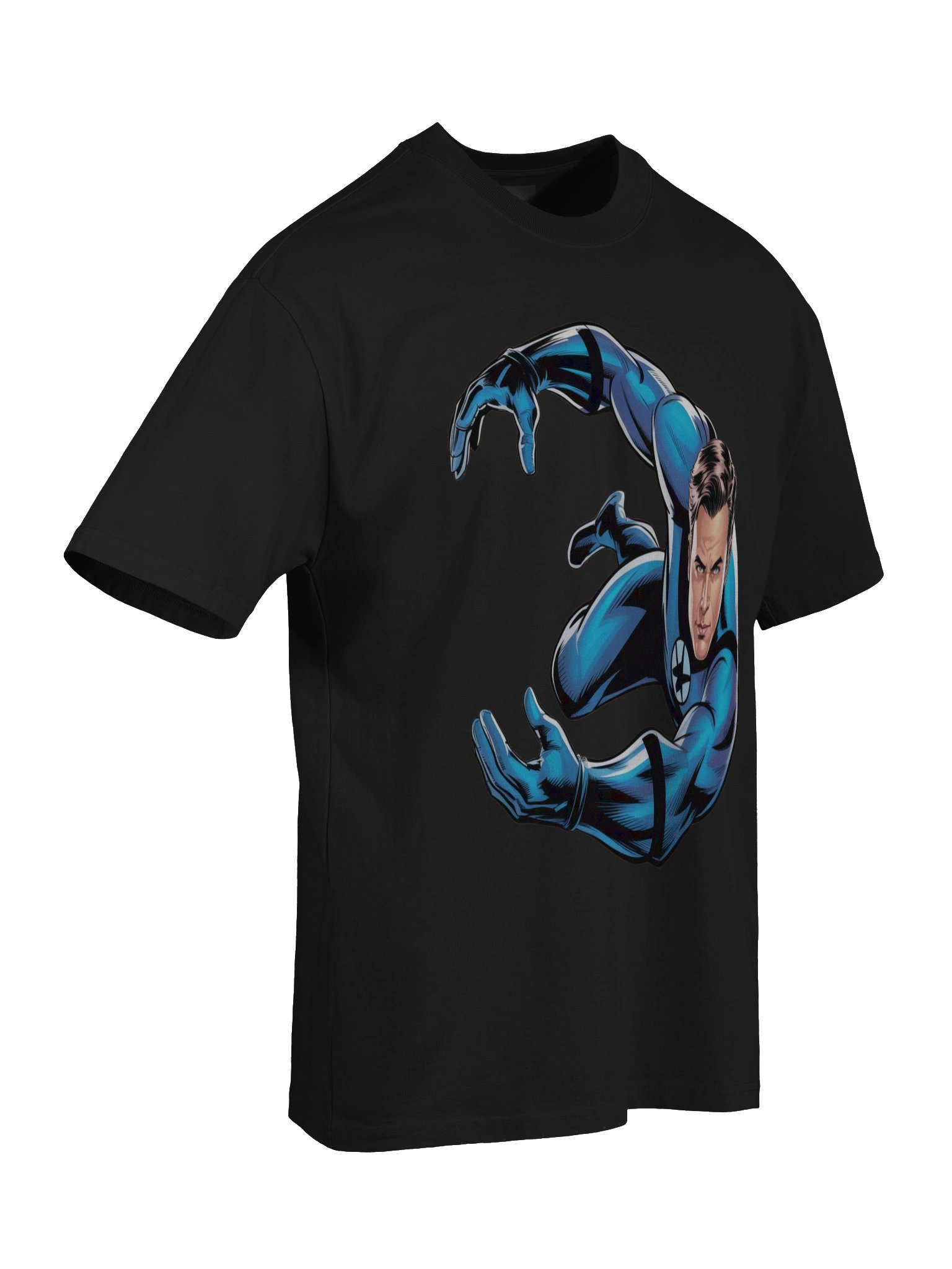 Mister Fantastic Dynamic Flex Oversized Faded T-Shirt – Azure Limb Labyrinth product image (8)