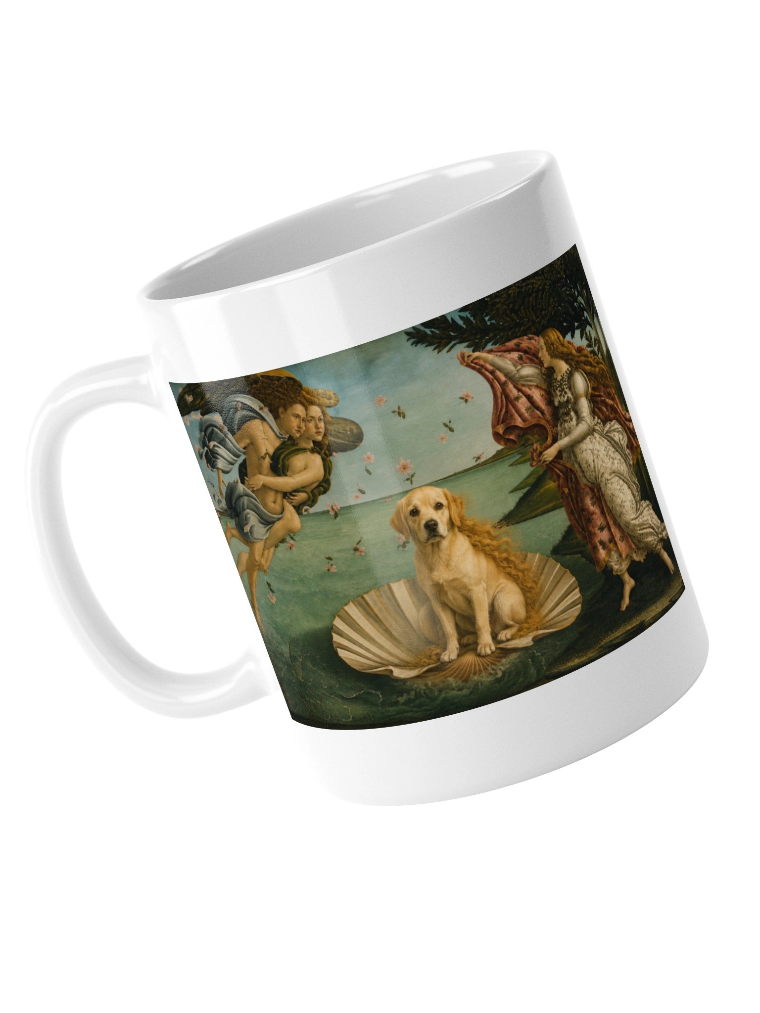 Labrador Retriever The Birth of Venus Mug product image (5)