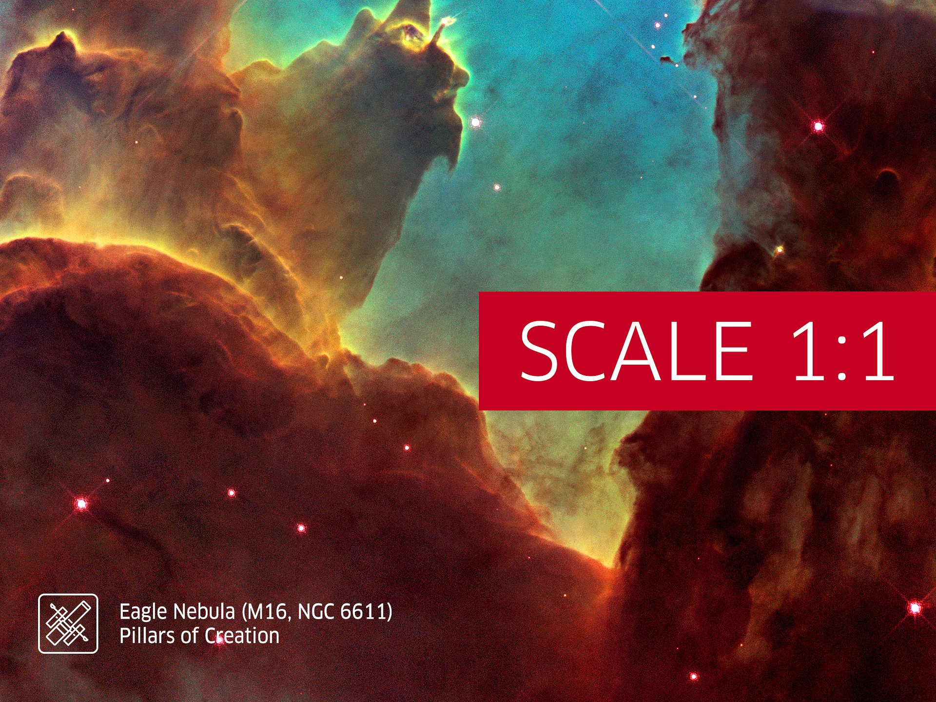 The Pillars of Creation. Eagle Nebula (M16, NGC 6611), NASA Hubble Space Telescope — Hi-Res Space poster, science poster, space photo product image (6)