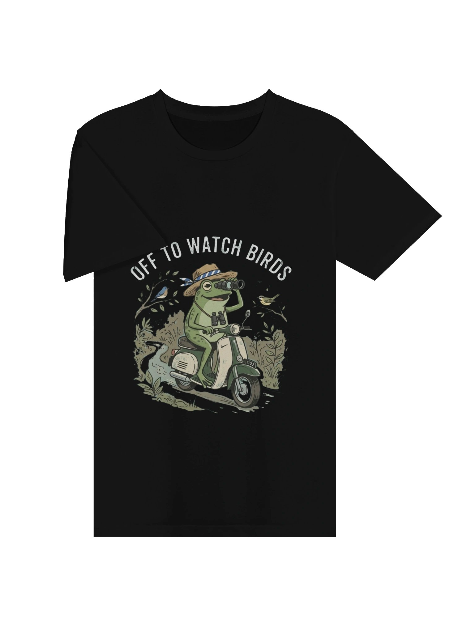 Chill Frog Scooter Ride – Outdoor Life Shirt product image (7)