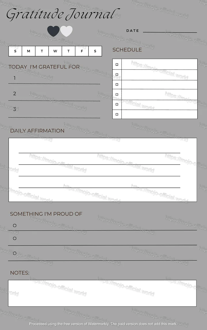 MOJOEnt804 - MOJO Gratitude Journal product image (2)