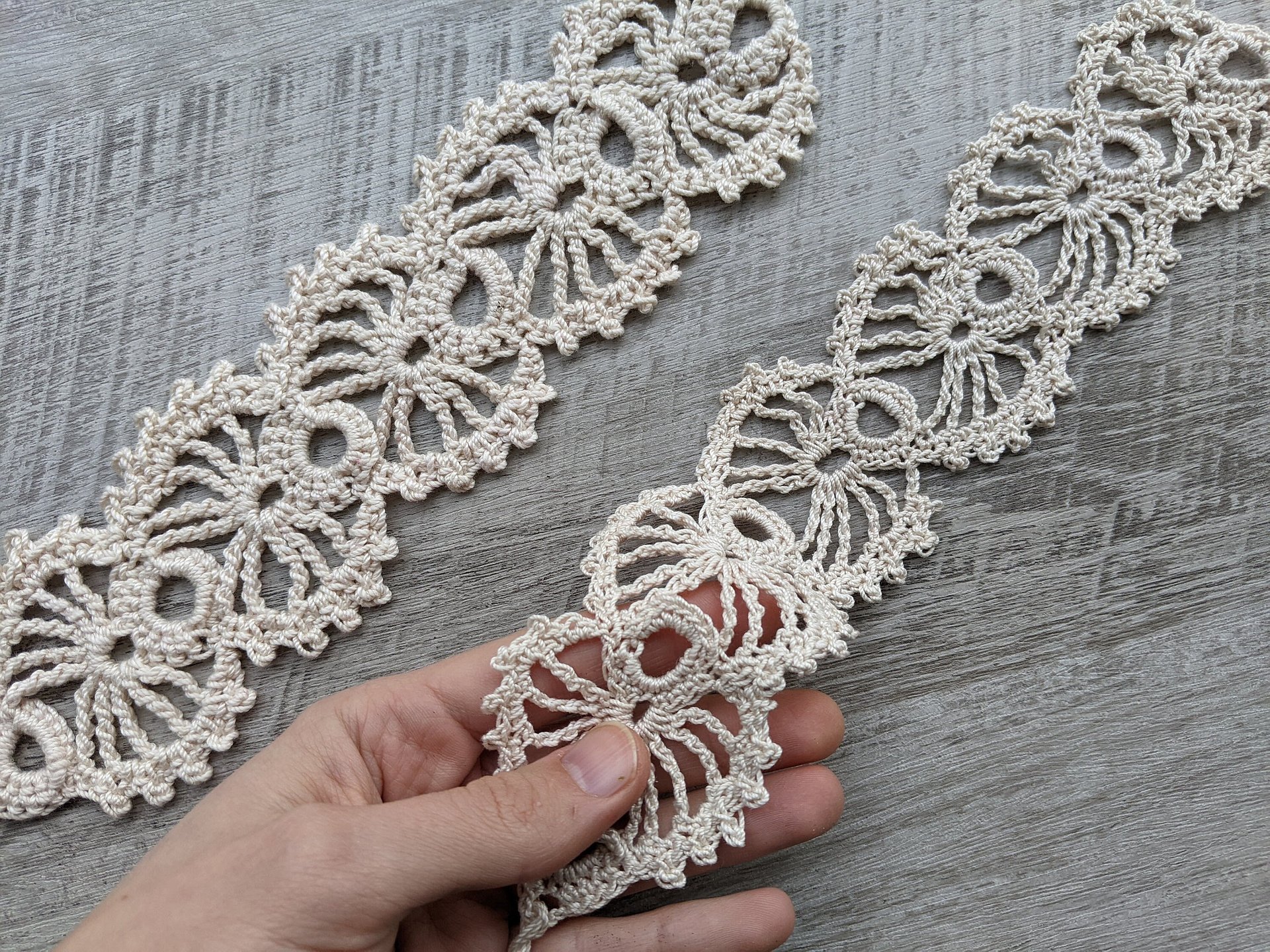Crochet Floral Lace Bookmark Pattern product image (4)