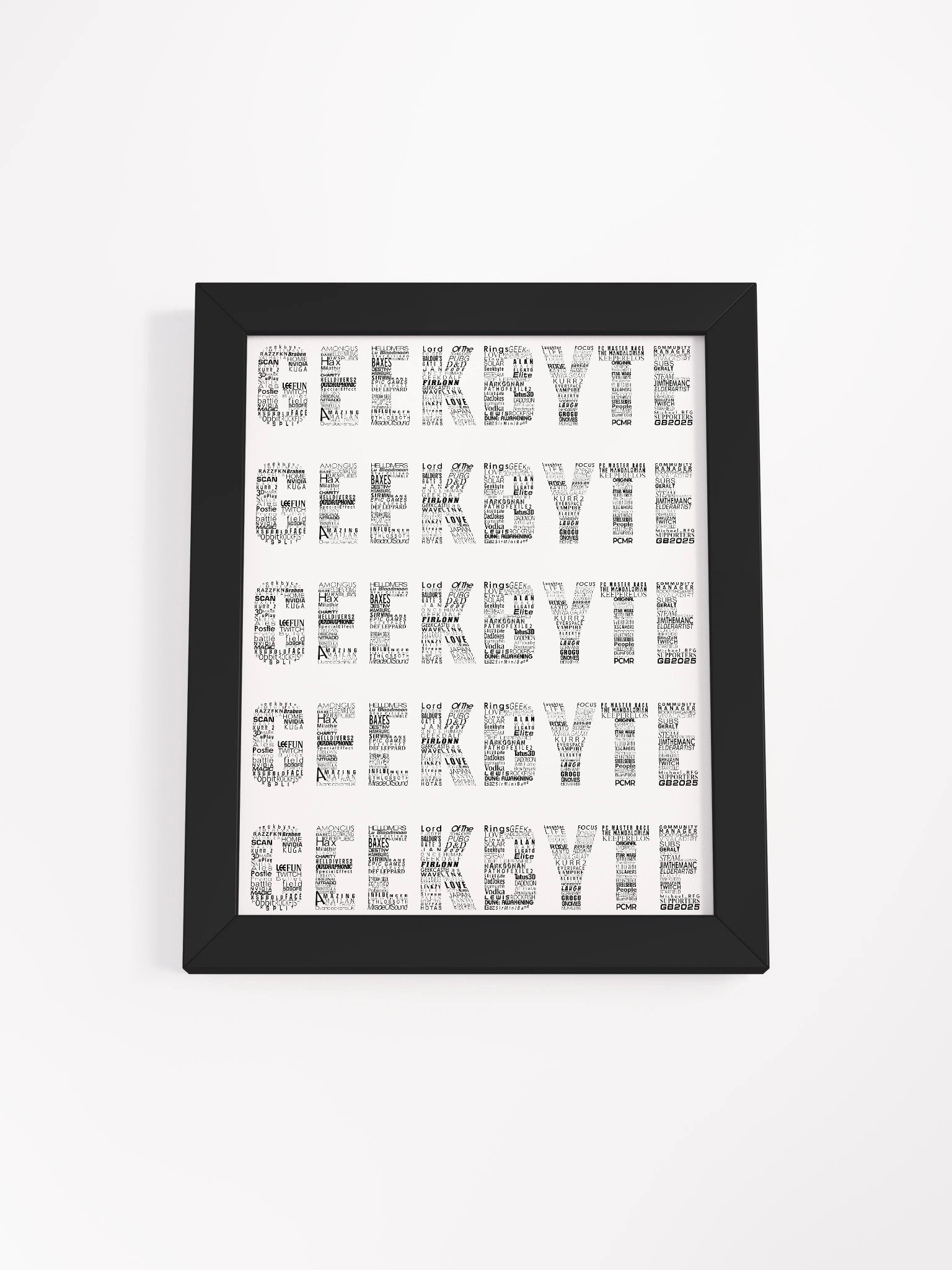 Geekbyte Word Wall Art product image (4)