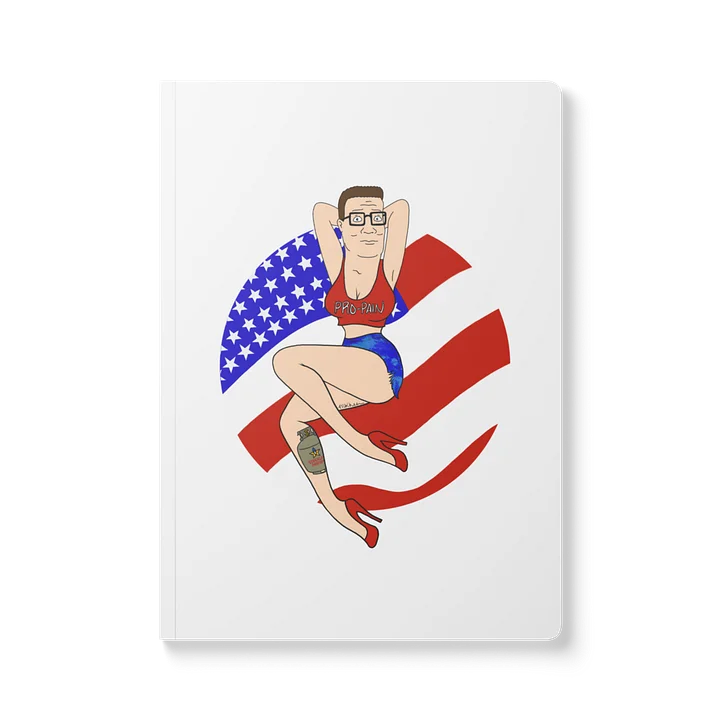 Pinup Hank Hill Softcover Journal product image (1)