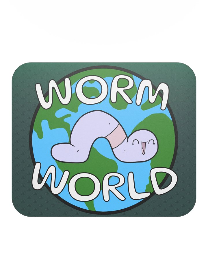 Worm World Mouse Pad product image (2)