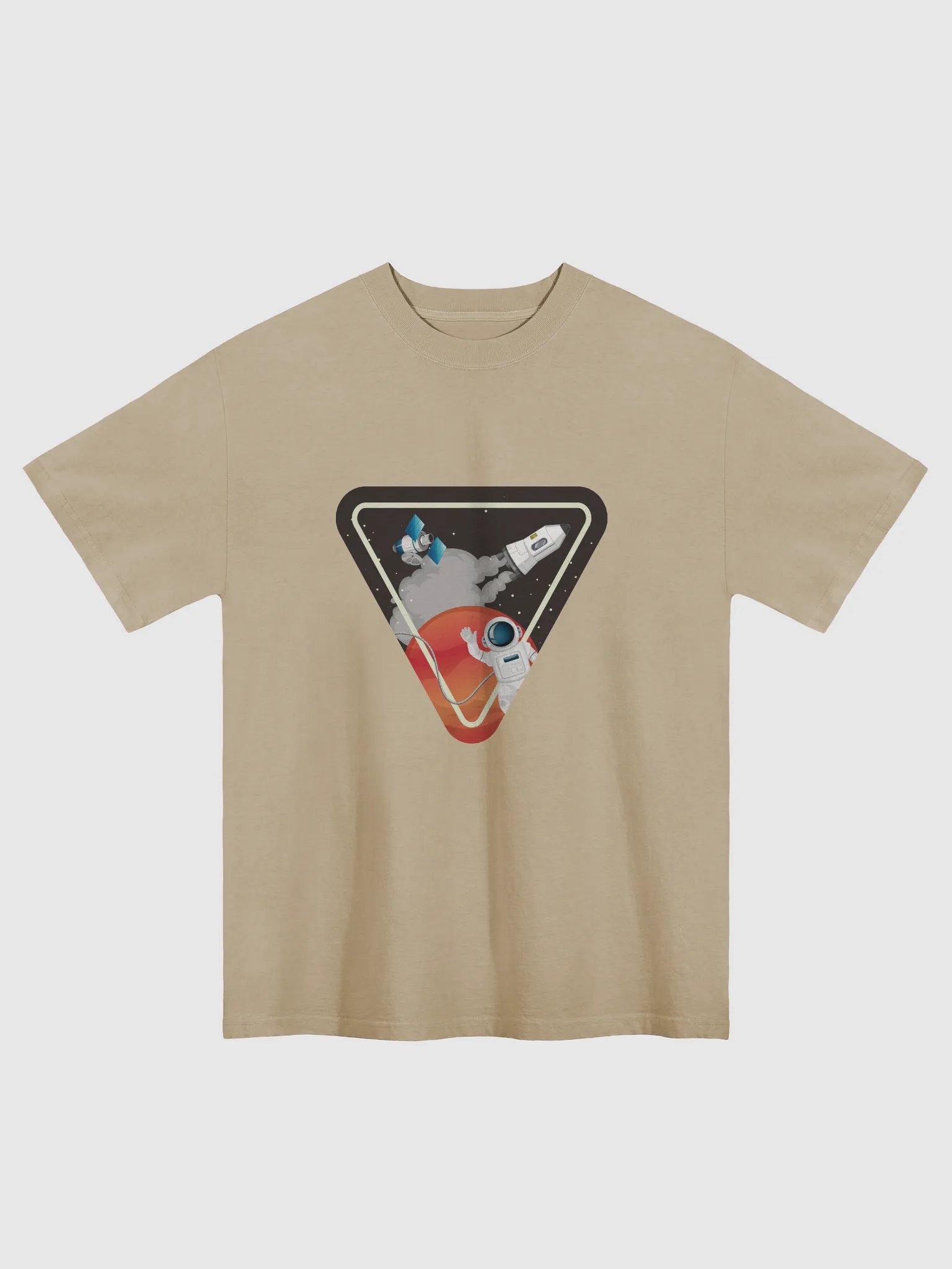 Galactic Odyssey Oversized Tee – Drift in Style, Travel Beyond product image (1)
