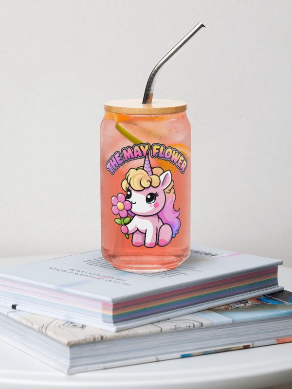 The May Flower - Can Shaped Glass product image (1)