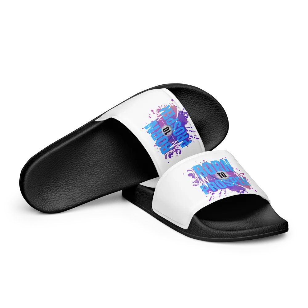 Born to Prosper Women's Slides product image (13)