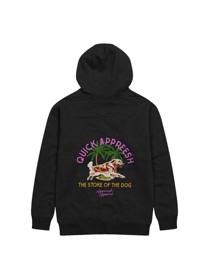 Stoke of the Dog Black Hoodie product image (1)