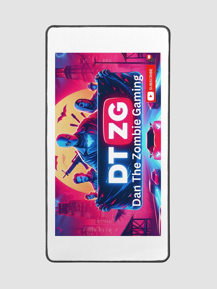 Dan The Zombie Gaming desk pad product image (2)