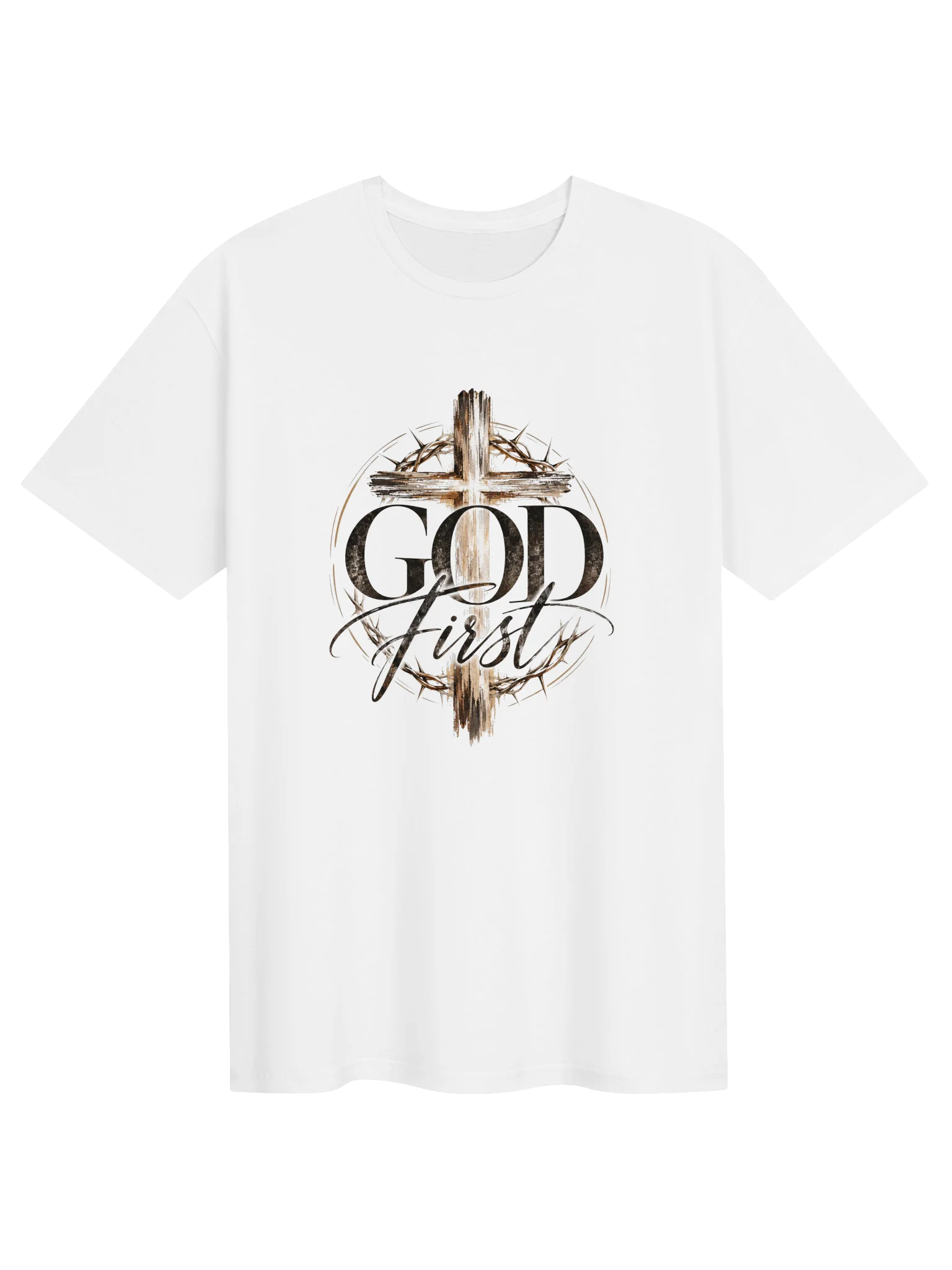 God First Classic White Tee product image (3)