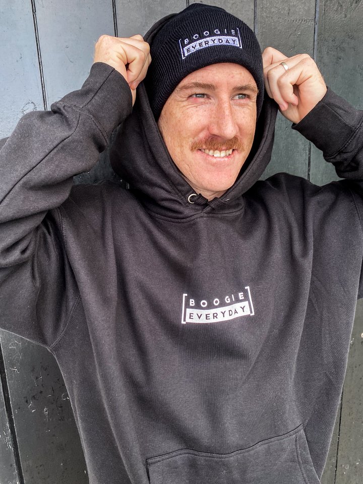 Boogie Everyday B&W Beanie product image (1)