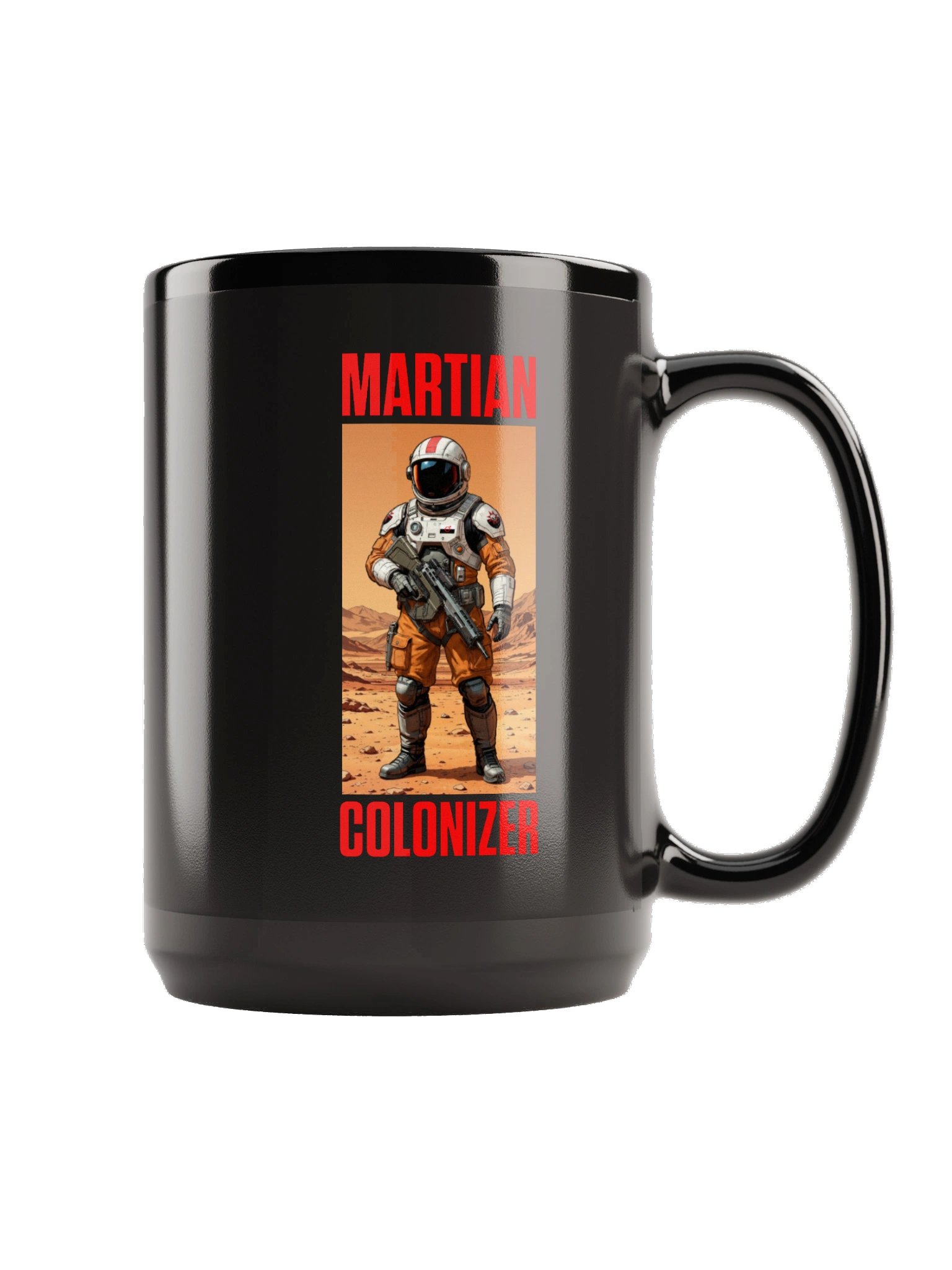 Martian Colonizer Astronaut Mug product image (3)