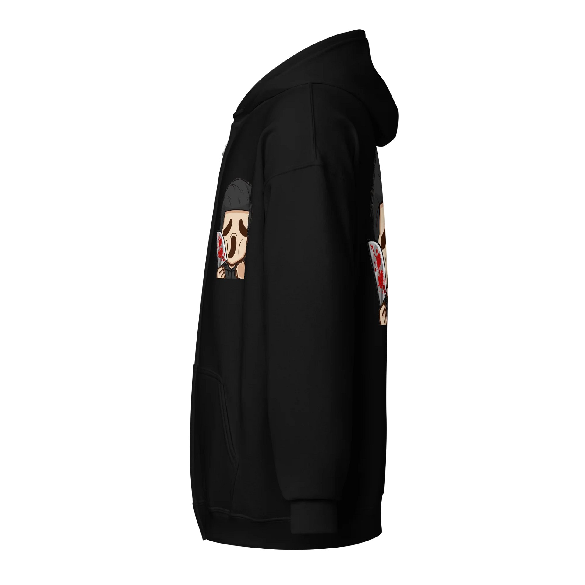 Techy Ghostface Zip-up Hoodie product image (22)